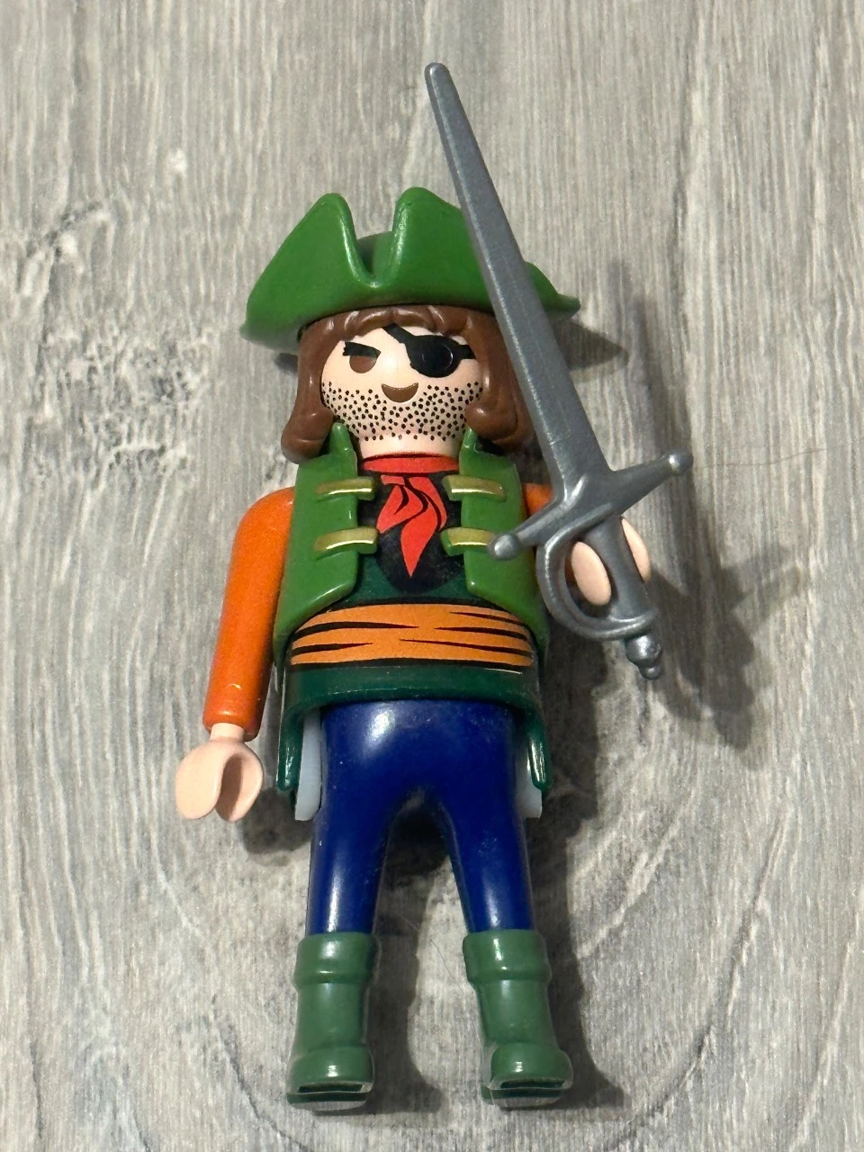 Lote de 6 figuras Playmobil Piratas – capitán, pirata, armas y accesorios – photo 3